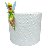 Blumentopf Deko AnhäNger Fee Tinkerbell 10X7 Cm Aus Kunststoff - Disney Topf