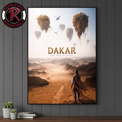 NEW Avatar Dakar First Round Of The W2RC Poster Home Decor, Wall Art, Fan Gift