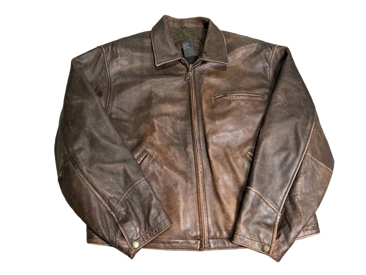 Gap Leather Outer Shell Coats, Jackets & Vests for Men for Sale