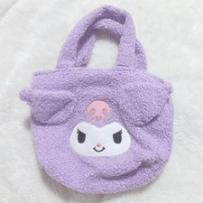 Sanrio Kuromi mini tote bag purple
