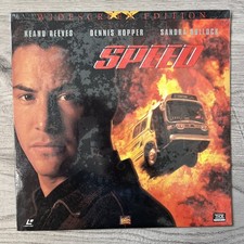 Speed SEALED Laserdisc 1994 Widescreen Edition Brand New Action Keanu Vintage