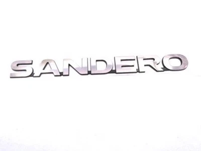 Badge Arrière Authentique Nouveau DACIA SANDERO Logo Pour 2008-2021 908909679R - Photo 1/2