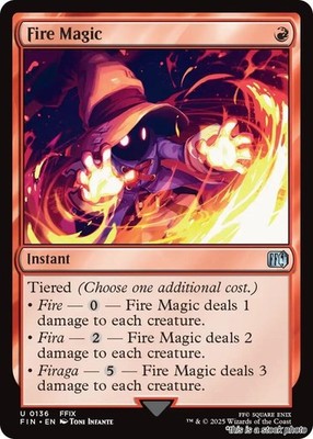 Fire Magic Foil [FIN - 136] Uncommon LP