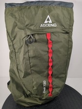 Ascend Backpack Water Resistant Pack Hiking L...