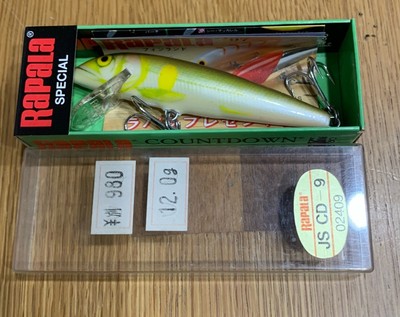 Leurre Rapala Vintage CD-9 Japon – Spécial AYU, Bois, 90mm, 12g, Fabriqué En Finlande