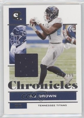 2021 Panini Chronicles Jersey 15/199 AJ Brown #98 pe8