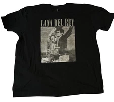 Lana Del Rey Black & White Photo T-Shirt 3XL