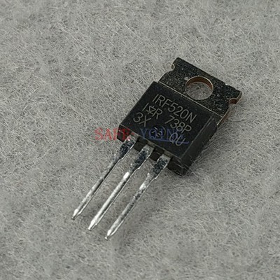 10PCS IRF520N IRF520 IR Power MOSFET TO-220 NEW *pt