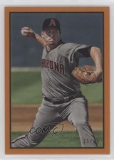 2019 Bowman Heritage Chrome Prospects Orange Refractor 25/25 Taylor Widener 0a3