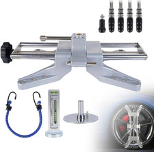 Wheel Clamp Magnetic Adapter for 11-25" Rims Camber Wheel Alignment Tool for P