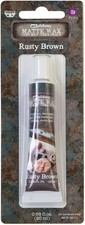 Finnabair Art Alchemy Matte Wax .68 Fluid Ounce Rusty Brown