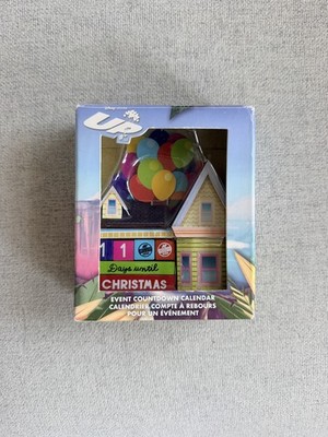Disney Parks Carl UP House Balloons Event Block Small Countdown Calendar Box