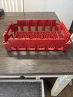 Vintage Coca-Cola Red Plastic Coke Bottle Crate Advertising Carrier Husky Brand