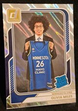 2026 Panini Donruss Olivia Miles Minnesota Lynx Rated Rookie HOLO silver #87