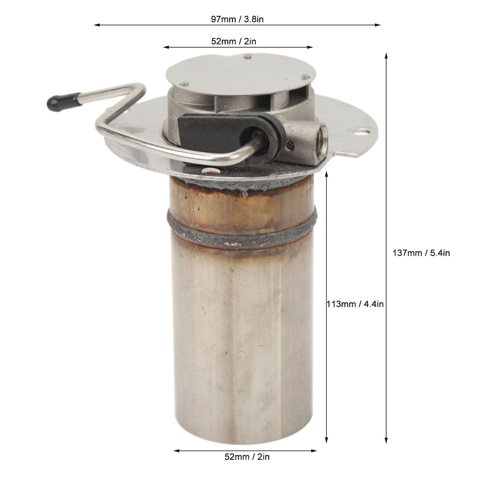 5KW Parking Heater Combustion Chamber 252113100100 Combustion Tube Replacement