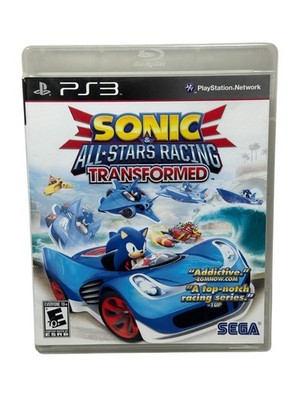 Sonic & All-Stars Racing Transformed (Sony PlayStation 3, 2012) No Manual Tested