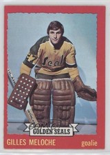 1973-74 O-Pee-Chee Dark Back Gilles Meloche #2 0ll