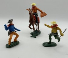 VTG Timpo Swoppets Cowboys And A Horse Made In Hong Kong