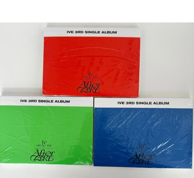 K-POP IVE 3rd Single Album [After Like] CD+96p P.Book+Photocard+
