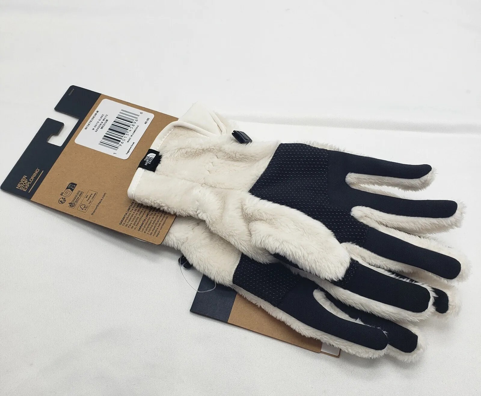 THE NORTH FACE Etip Women's Osito Gloves TNF Gardenia White Medium