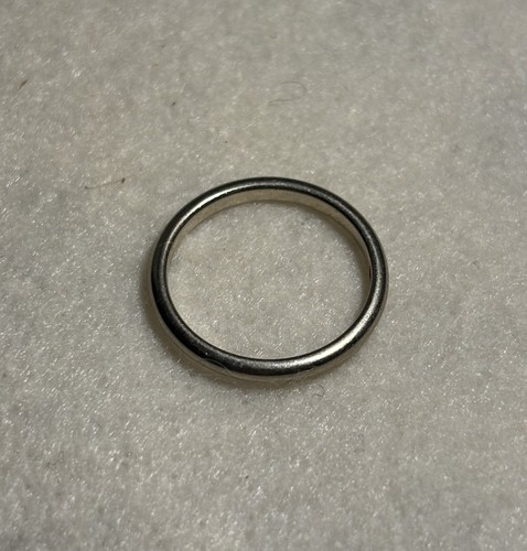 14K White Gold Pinky/Toe Ring Size 4.0 - Picture 3 of 12