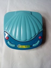 Disney The Little Mermaid Toy Musical CD player Sea Sounds works 1988