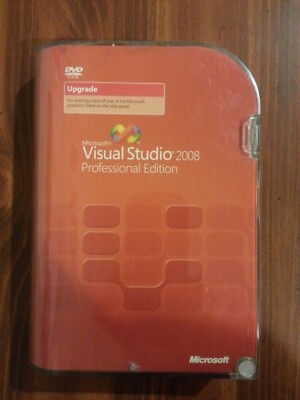 Microsoft Visual Studio 2008 Professional Full Version with UPGRADE ...