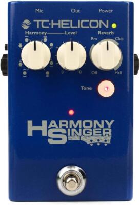 TC Helicon Harmony Singer 2 Vocal Compact Effects Pedal Harmony/Reverb/Tone