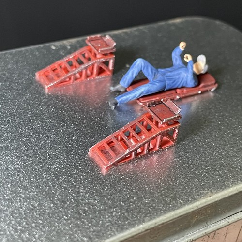 1/64 Car Mechani Model Garage Maintenance Tools Accessories Scene Props Display - Picture 11 of 11