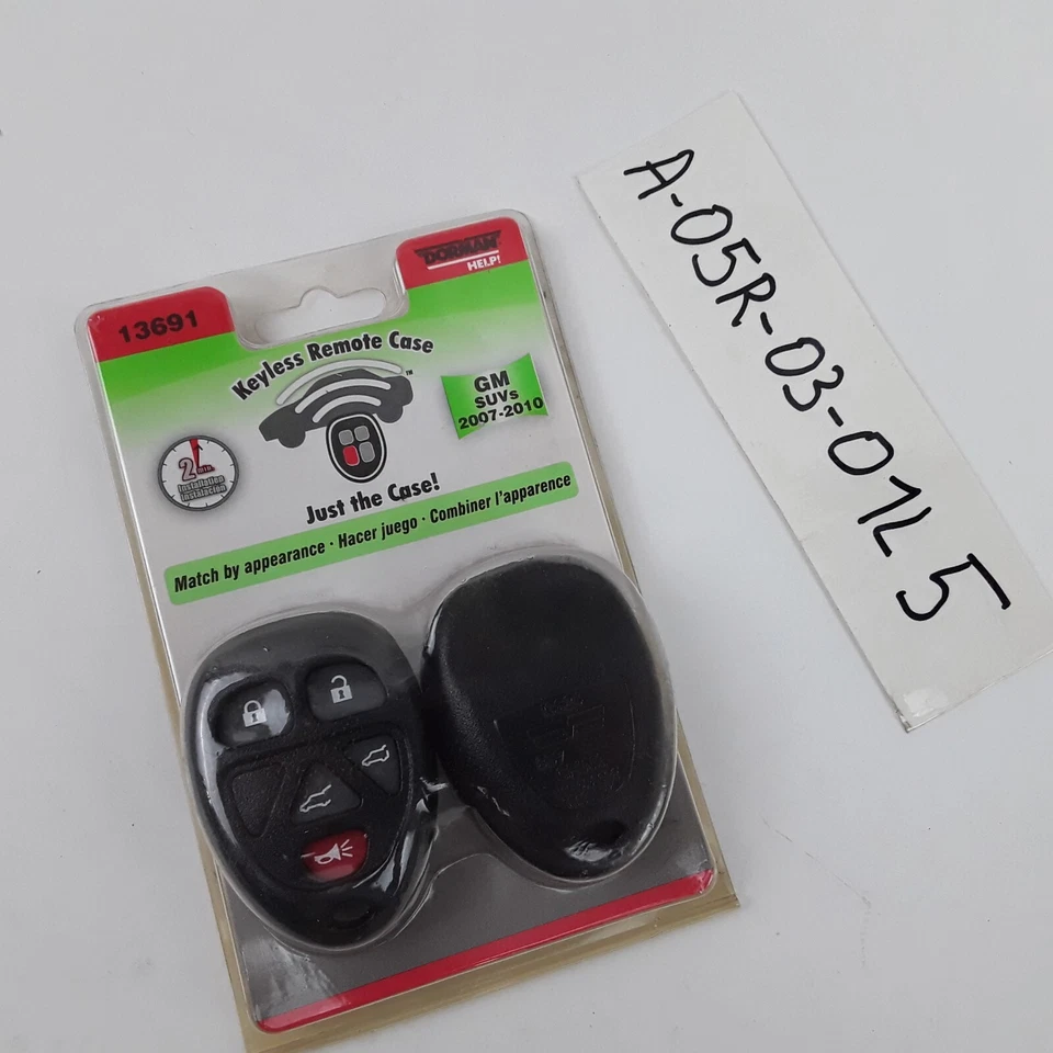 Estuche remoto sin llave para Chevrolet Suburban 1500 2500 2007 2008 2009 2010 2011 Foto 4 de 4