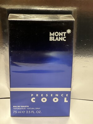 Montblanc Presence COOL Eau De Toilette Für Männer – 75ml, Frische Duftkomposition