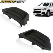 Fit For 2017-2022 Chevy Trax Front Driver & Passenger Side Pair Fog Light Covers