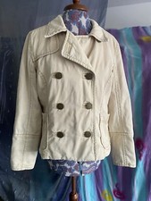 Adam Ant Cream Military Jacket Fur Lined Detachable Fur Collar Pirate Western