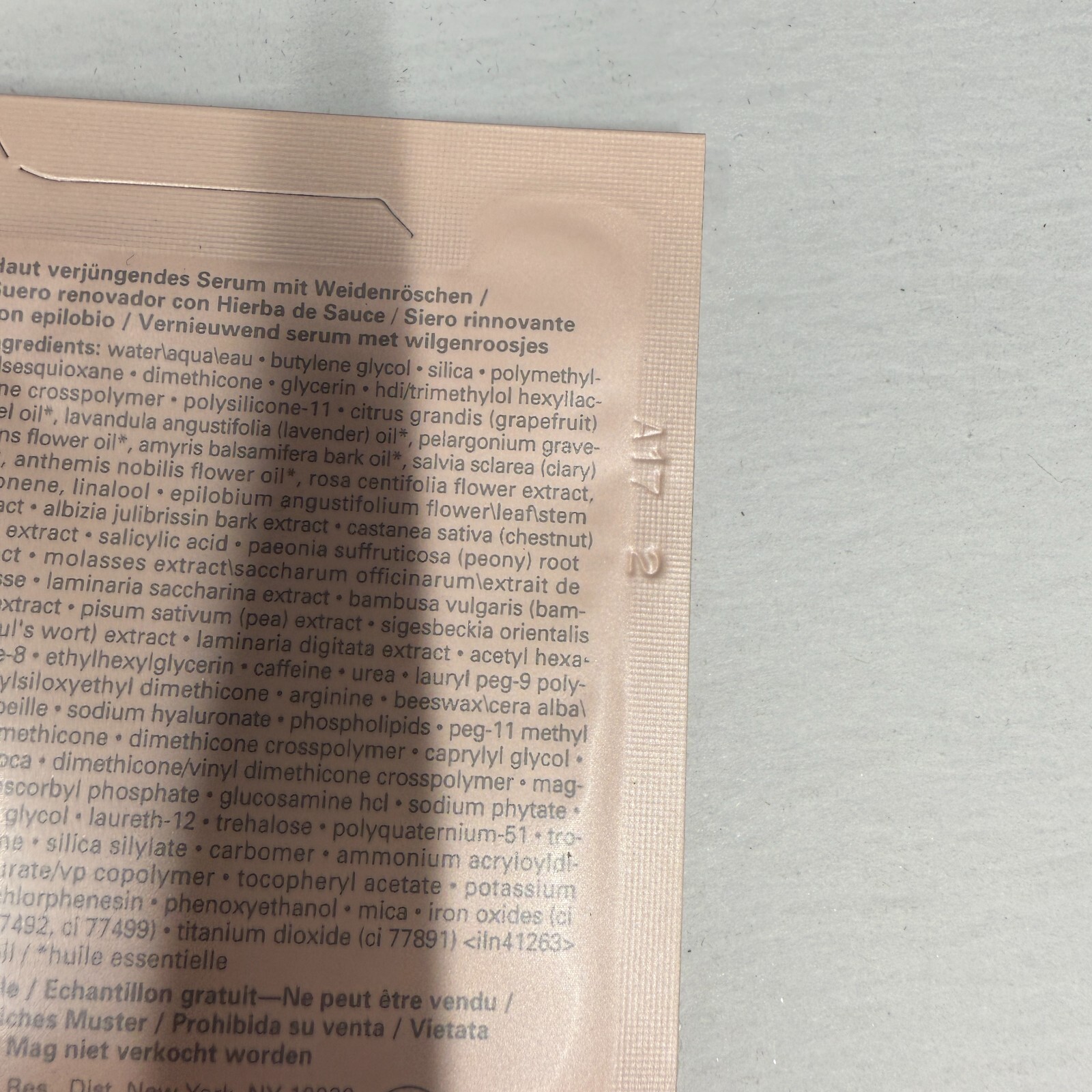 Origins Original Skin Renewal Serum with Willowherb .05oz/1.5ml each (LOT OF 5)