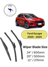 WIPER BLADES FOR FORD  ESCAPE 2020-2024 (ZH)