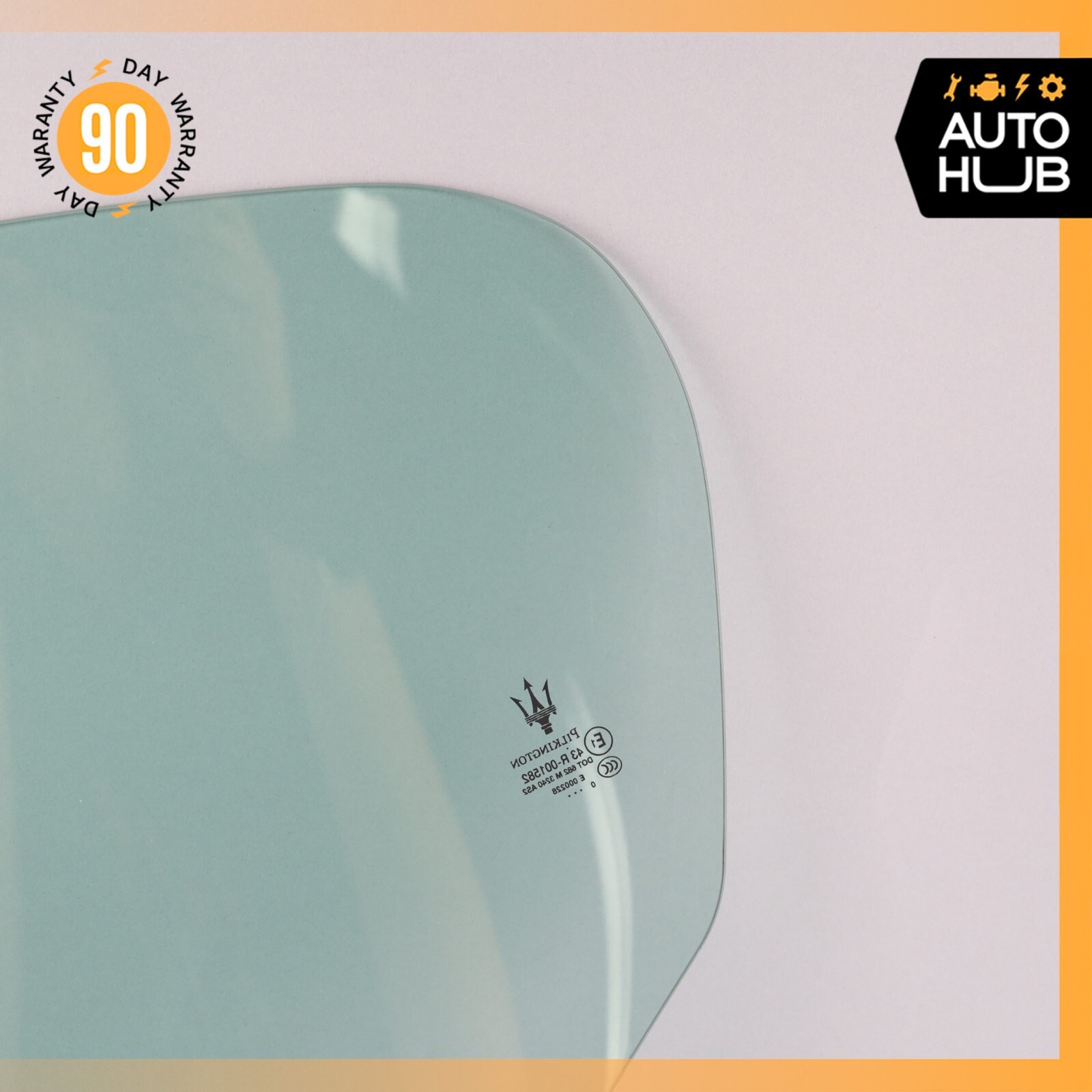 Maserati GranTurismo S M145 Convertible Rear Right Quarter Window Glass OEM 8k
