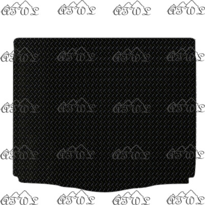 FITS JEEP RENEGADE BOOT 2014 & ONWARDS TAILORED BLACK RUBBER CAR BOOT LINER MAT.