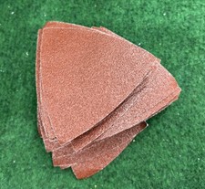 55x Bosch Delta Schleifblätter 82mm P80, Für Holz, ungelocht