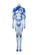 Marvel Rivals Invisible Woman Susan Fantastic Four Cosplay Costume Bodysuit