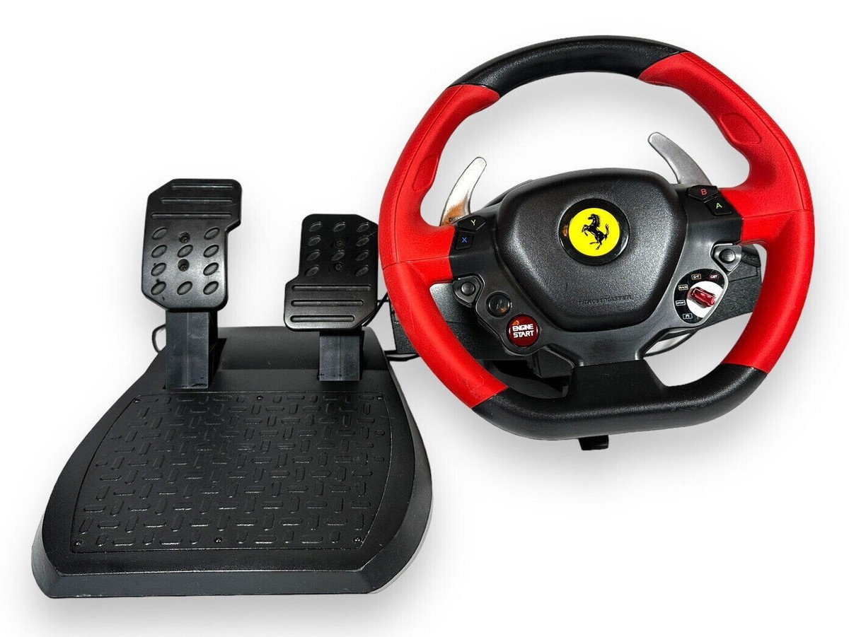 Xbox One Thrustmaster Ferrari 458 Spider Racing Wheel & Pedals