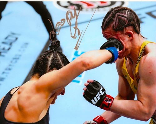 LUPITA ( LOOPY ) GODINEZ- SIGNED " 8X10"- PHOTO- UFC STRAW WEIGHT -CHAMP TO BE?