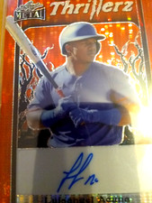 LUISANGEL ACUNA AUTO 1/1 RC 💥📈 SSP 2023 LEAF METAL ORANGE 🍊 METS PULSAR MATCH