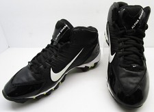 Botines de fútbol para jóvenes Nike, Alpha Shark Fast Flex negros 642771-001 talla 6 años EE. UU.