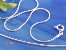 Armband Silber 925 Schlangenkette Armband 17 - 21 cm echt  Sterlingsilber sg34