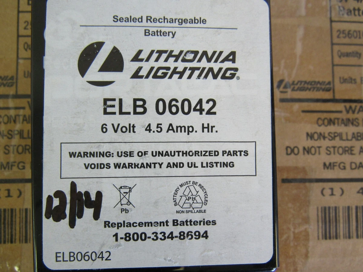 Lithonia Lighting Elb06042 Charger Shelly Lighting