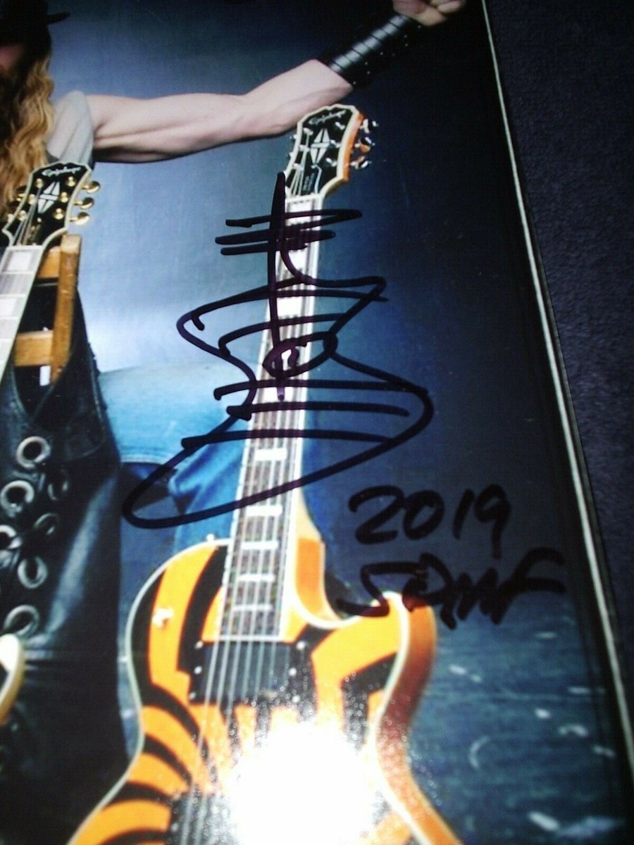 ୨୧様 オーダーページ ZAKK WYLDE PHOTO OZZY BAND BLS 11X14 MINT RARE! L@@K PROOF