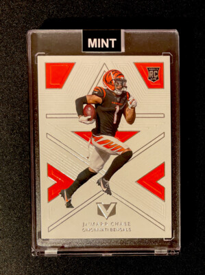 Ja Marr Chase 2021 Vertex #V-5 Certified Gem 10/Mint 9