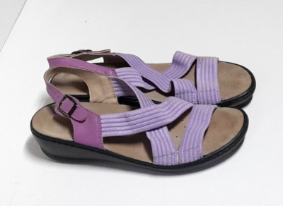 Aerosoft Stretch Damen Sandalen Gr. 41 Komfort Schuhe Freizeitschuhe