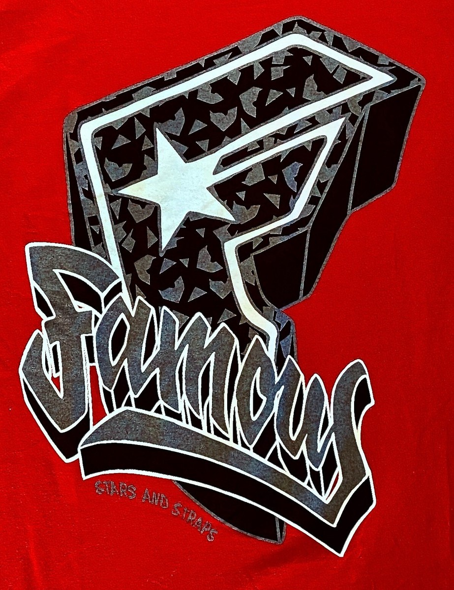 未使用品 Famous Stars and Straphs Tシャツ バンドT Vintage Famous Stars and Straps Bullets White X-Large T