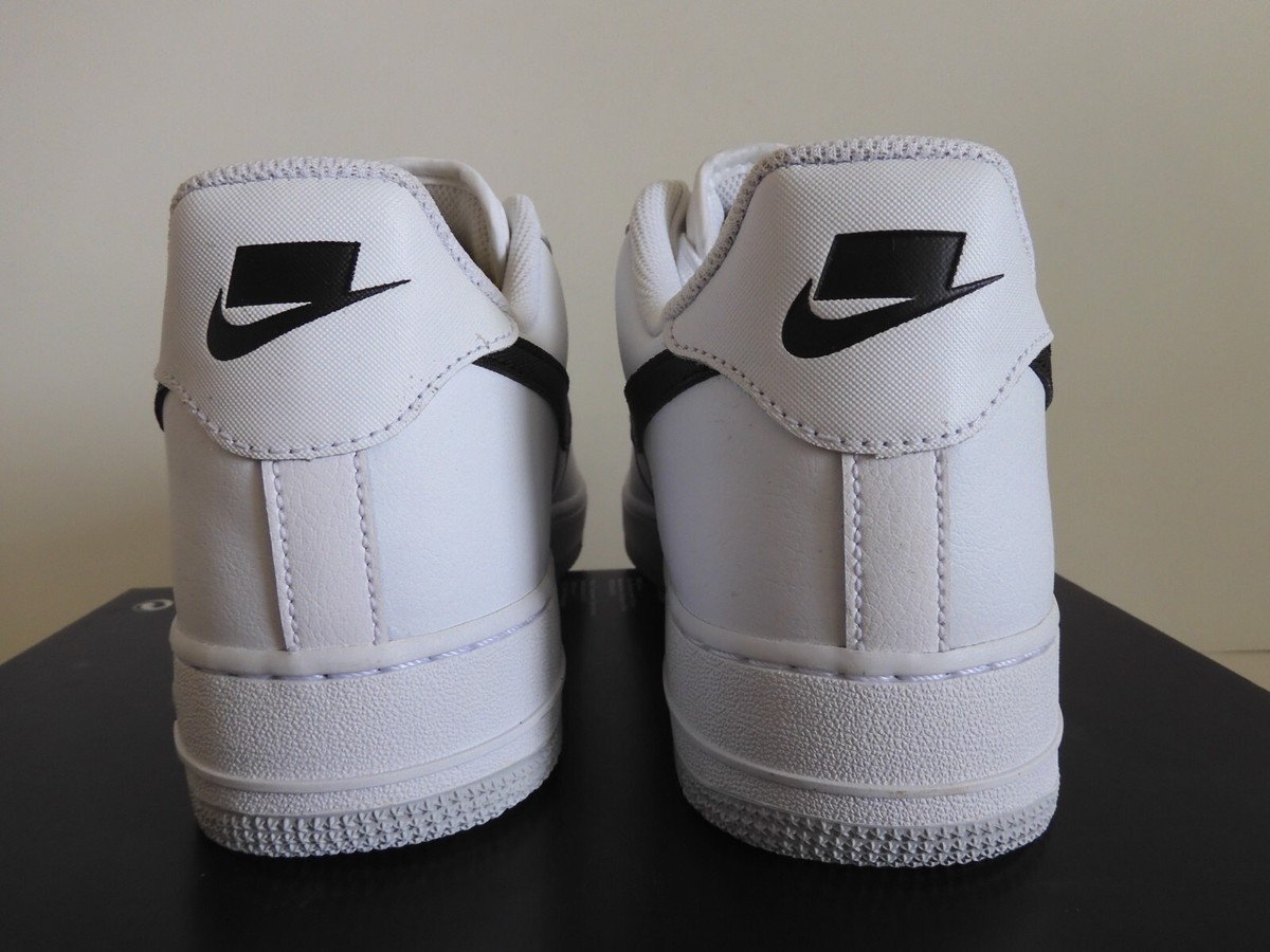 NIKE AIR FORCE 1 07 LV8 1 WHITE-BLACK-PURE PLATINUM SZ 10 [CI0060